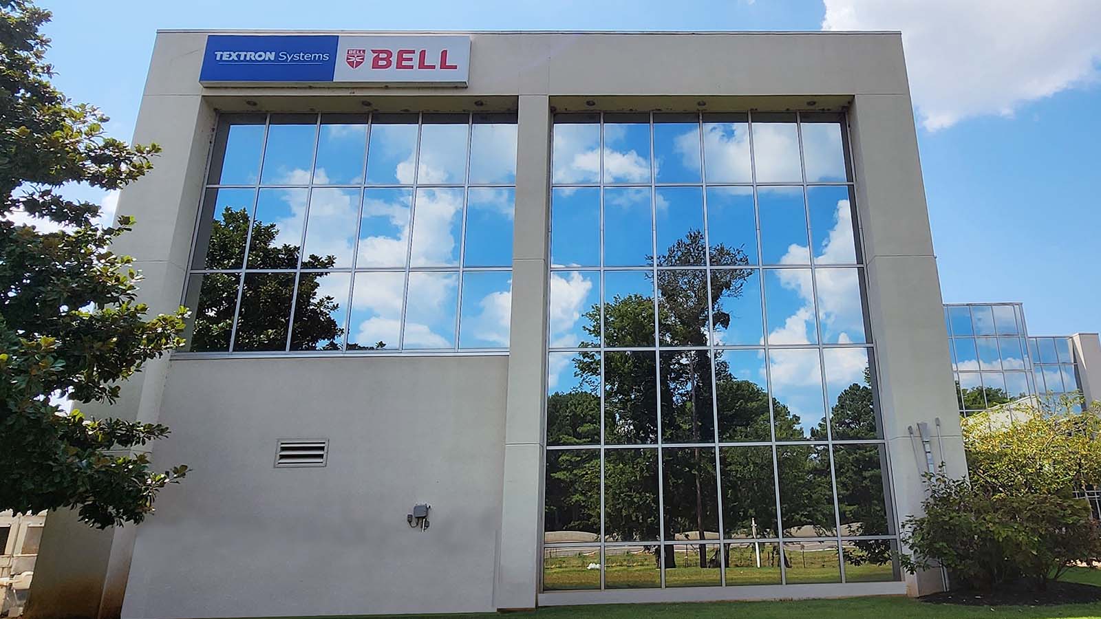 Building exterior of the Textron Systems Bell location
