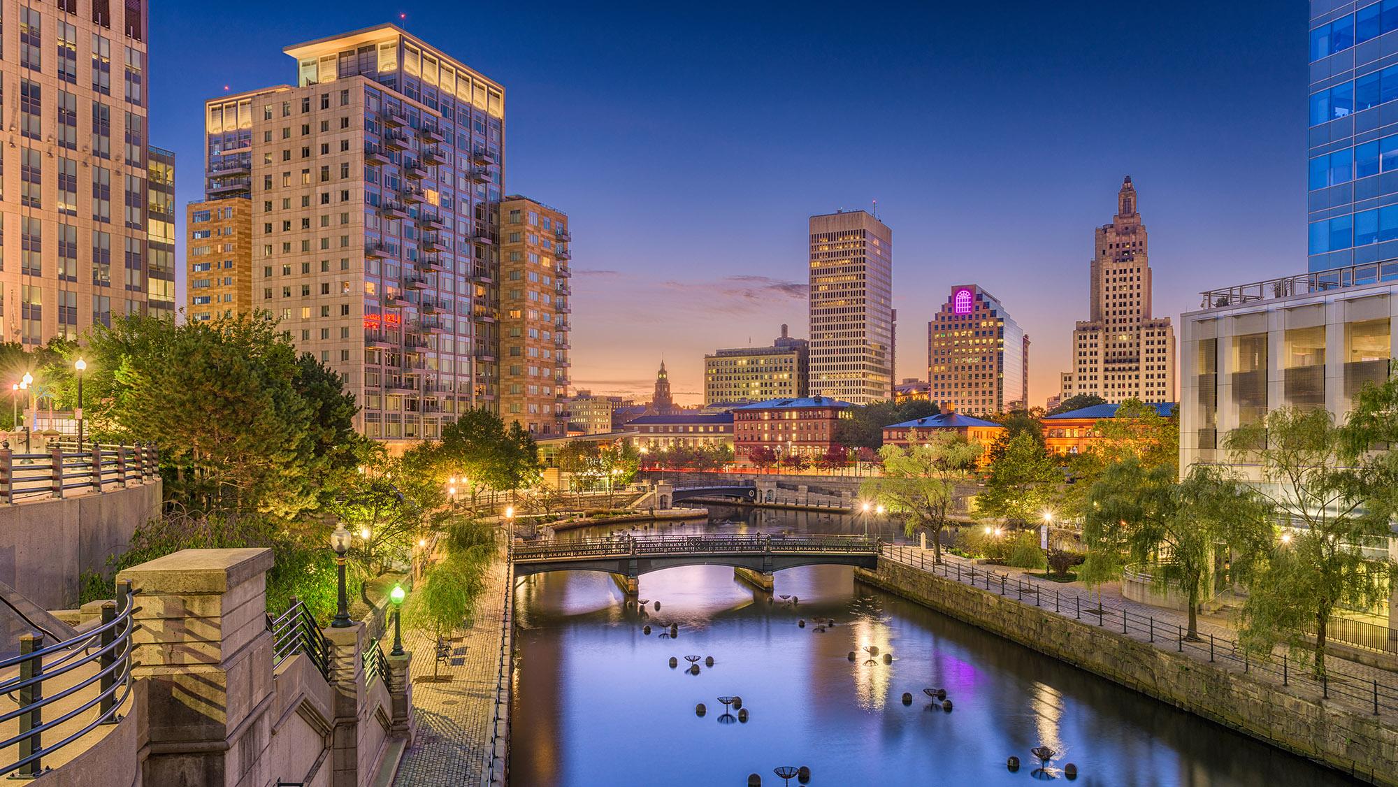 city view of providence, rhode island