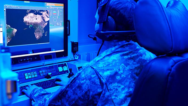 Soldier in Blue Room (Example)