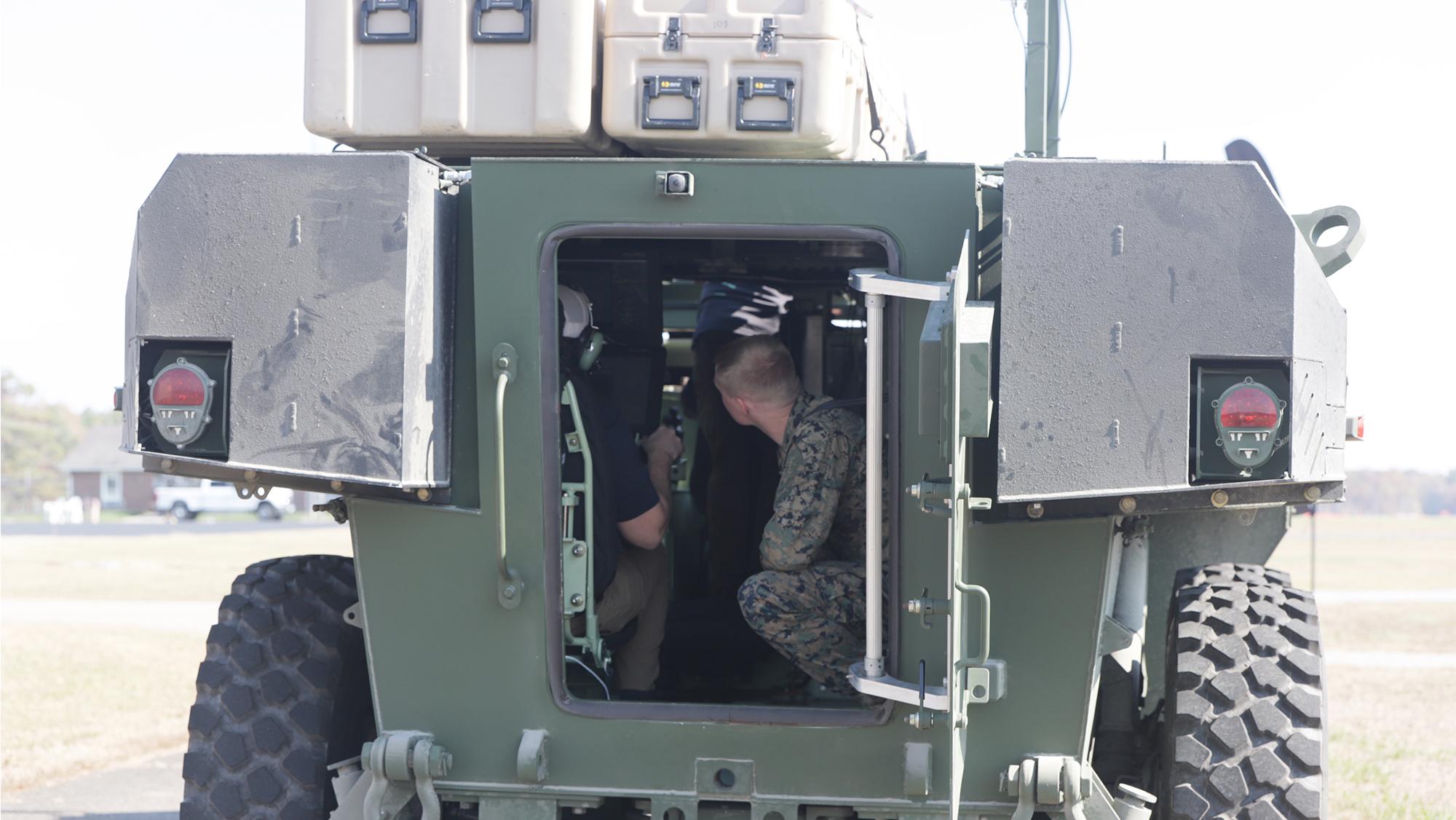 Cottonmouth ARV alpha prototype vehicle maintains full control of Aerosonde UAS for launch