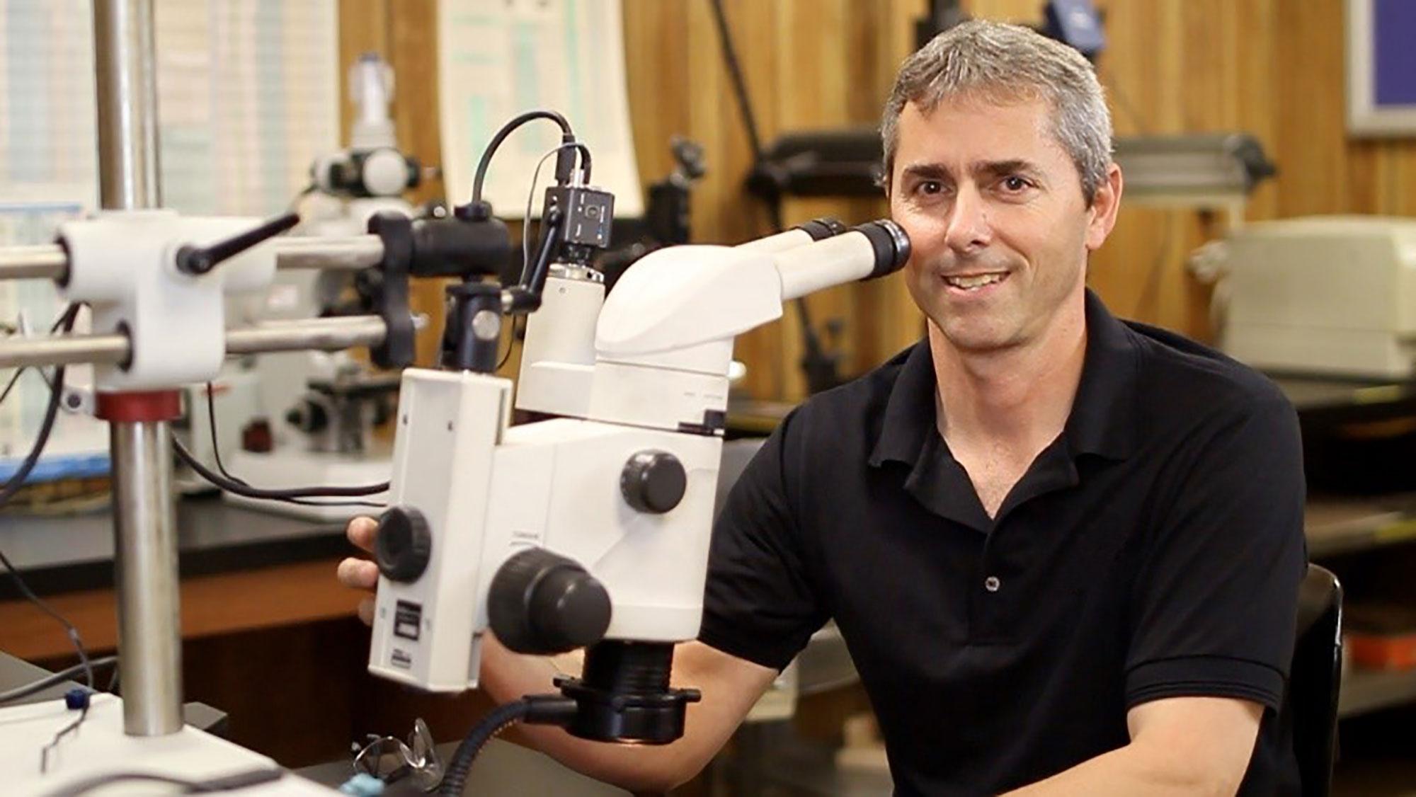 Man in Materials Laboratory