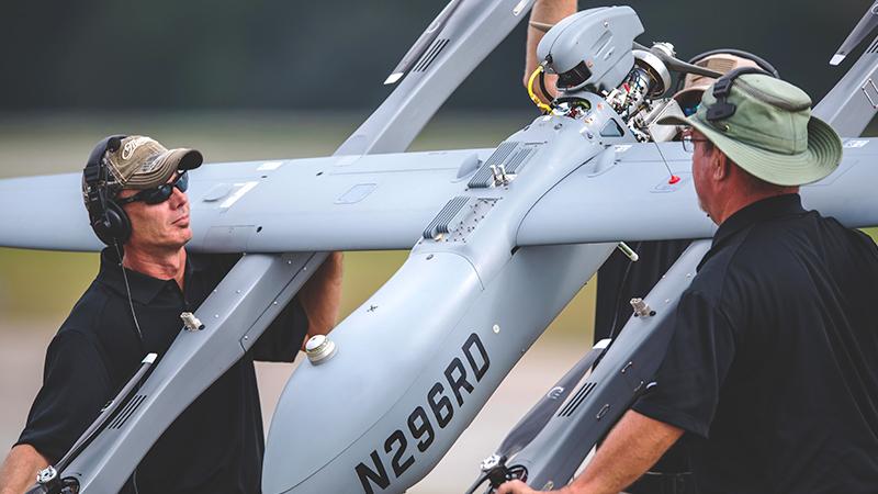 People Carrying UAV (Example)