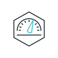 Speed Blue Icon