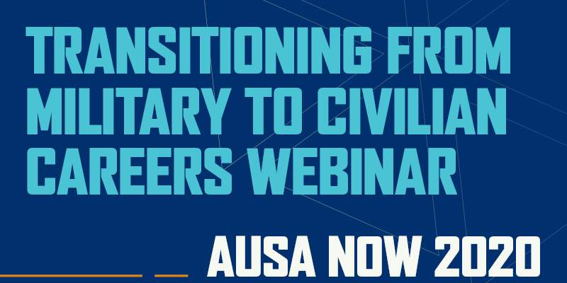 Transitioning from Military to Civilian Careers Webinar